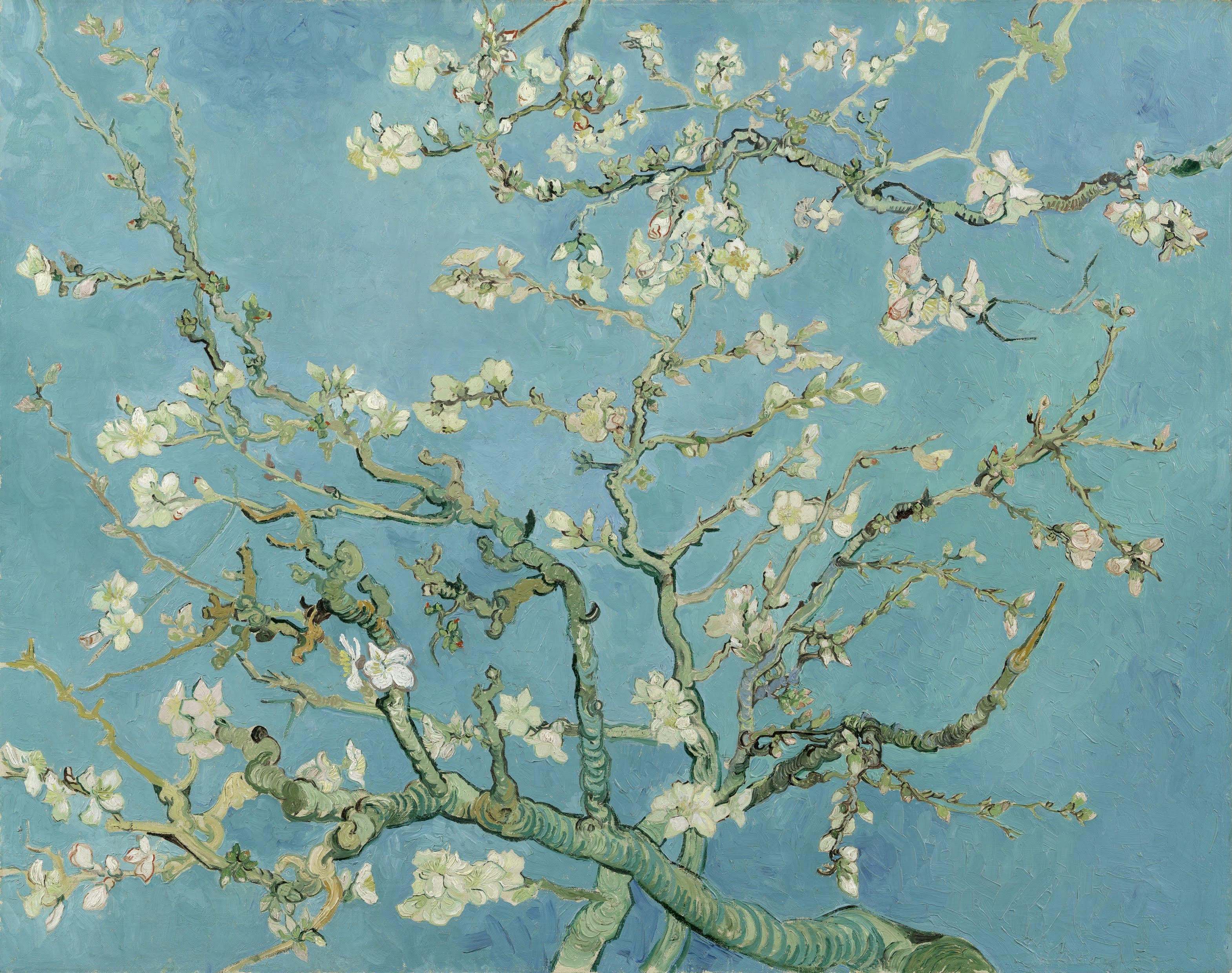 Vincent van Gogh's Almond Blossom painting